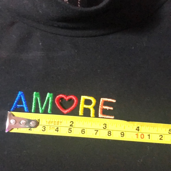 Forever 21 Tops - Forever 21 black turtle neck crop top